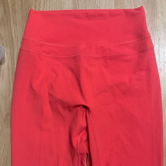 Gymshark NEW red size small S body fit yoga gym Active Leggings - Picture 2 of 9